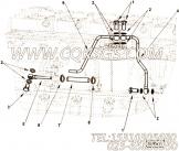 【燃油供应管】康明斯CUMMINS柴油机的3944906 燃油供应管