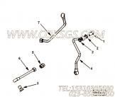 【燃油供应管】康明斯CUMMINS柴油机的3942942 燃油供应管