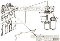 【滤清器座连接件】康明斯CUMMINS柴油机的3903845 滤清器座连接件