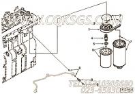 【燃油滤清器】康明斯CUMMINS柴油机的3925274 燃油滤清器