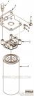 【燃油滤清器】康明斯CUMMINS柴油机的3945068 燃油滤清器