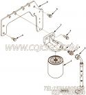 【过滤器支架】康明斯CUMMINS柴油机的4058305 过滤器支架