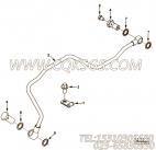 【燃油供应管】康明斯CUMMINS柴油机的3354607 燃油供应管