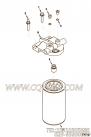 【燃油滤清器】康明斯CUMMINS柴油机的4929758 燃油滤清器