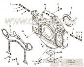 【封面板垫片】康明斯CUMMINS柴油机的4001200 封面板垫片