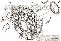 【C3089188】六角法兰面螺栓 用在康明斯引擎