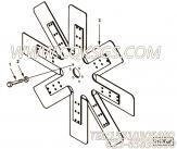 【发动机风扇】康明斯CUMMINS柴油机的3811964 发动机风扇