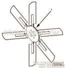 【发动机风扇】康明斯CUMMINS柴油机的3811953 发动机风扇