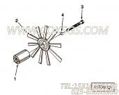 【发动机风扇】康明斯CUMMINS柴油机的C0130360900 发动机风扇