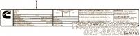 【名牌】康明斯CUMMINS柴油机的C0098600800 名牌