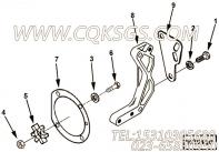 【燃油泵支架】康明斯CUMMINS柴油机的3102772 燃油泵支架