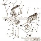 【六角法兰六角螺钉】康明斯CUMMINS柴油机的3093802 六角法兰六角螺钉