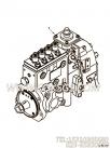 【燃油泵外形图】康明斯CUMMINS柴油机的3932212 燃油泵外形图