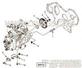 【六角法兰头螺母】康明斯CUMMINS柴油机的4900291 六角法兰头螺母