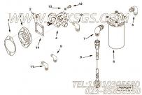 【液压泵适配器】康明斯CUMMINS柴油机的207780 液压泵适配器