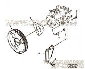 【燃油泵支架】康明斯CUMMINS柴油机的3905884 燃油泵支架