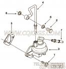【Connector, Qck. Disconnect】康明斯CUMMINS柴油机的3919755 Connector, Qck. Disconnect