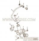 【燃油供应管】康明斯CUMMINS柴油机的3918537 燃油供应管