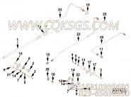 【燃油供应管】康明斯CUMMINS柴油机的3103730 燃油供应管