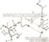 【燃油供应管】康明斯CUMMINS柴油机的3883281 燃油供应管