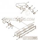 【进气口连接】康明斯CUMMINS柴油机的3884018 进气口连接