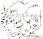 【外螺纹接头】康明斯CUMMINS柴油机的4956184 外螺纹接头