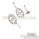 【十字轴滚针轴承卡环】康明斯CUMMINS柴油机的3251793 十字轴滚针轴承卡环