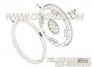 【飞轮】康明斯CUMMINS柴油机的3354390 飞轮