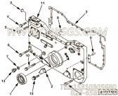 【齿轮罩】康明斯CUMMINS柴油机的3094086 齿轮罩
