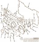 【齿轮罩】康明斯CUMMINS柴油机的3092116 齿轮罩