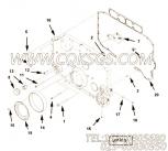 【六角法兰六角螺钉】康明斯CUMMINS柴油机的3642612 六角法兰六角螺钉