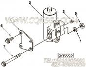 【Bracket, Governor】康明斯CUMMINS柴油机的3355004 Bracket, Governor