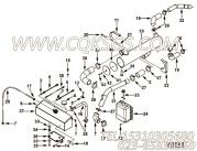 【软管】康明斯CUMMINS柴油机的3913752 软管
