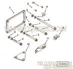 【噪音面板支架】康明斯CUMMINS柴油机的3010624 噪音面板支架