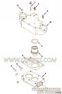 【节温器壳体】康明斯CUMMINS柴油机的3065804 节温器壳体