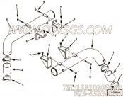 【进气口连接】康明斯CUMMINS柴油机的3092820 进气口连接