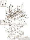 【柴油机EQ6BTA5.9的中冷器管路组】 康明斯中冷器水管报价,参数及图片