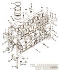 【引擎ISC8.3-230E40A的缸体组】 康明斯六角法兰面螺栓报价,参数及图片