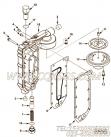 【引擎ISCE8.3的机油冷却器组】 康明斯机油滤清器座报价,参数及图片