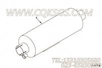 【消声器】康明斯CUMMINS柴油机的2867993 消声器