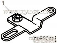 【噪音面板支架】康明斯CUMMINS柴油机的3921799 噪音面板支架