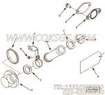 【管支撑】康明斯CUMMINS柴油机的3680536 管支撑