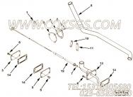 【油表管】康明斯CUMMINS柴油机的3256385 油表管