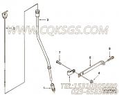 【油尺】康明斯CUMMINS柴油机的3418344 油尺