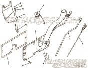 【油表管】康明斯CUMMINS柴油机的3052413 油表管