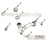 【加油管】康明斯CUMMINS柴油机的3955329 加油管