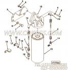 【过滤器支架】康明斯CUMMINS柴油机的3251119 过滤器支架