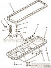 3400876六角法兰螺栓,用于康明斯M11-C295柴油机机油盘组,更多【破碎机】配件报价