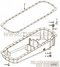 【Pan, Oil TLA】康明斯CUMMINS柴油机的4944235 Pan, Oil TLA