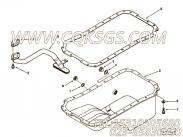 【吸油连接】康明斯CUMMINS柴油机的3914296 吸油连接